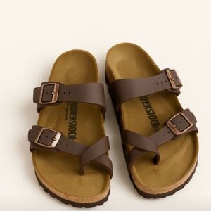 Authentic Birkenstock Mayari Sandals – Mocha Brown